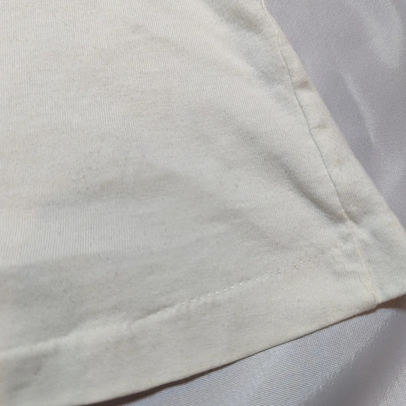 Vintage Single Stitch Highschool St. Jerome's Waterloo Green and White T Shirt S - Picture 6 of 9